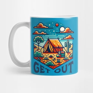 Get out desert Mug